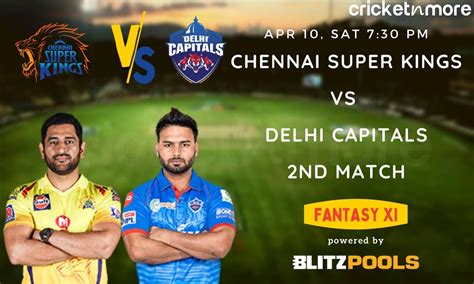 chennai super kings vs delhi capitals 2021